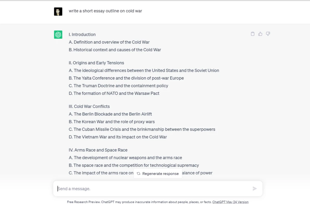 how to use chatgpt to write an essay